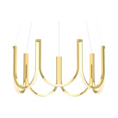 Contemporary Pendant Lamp 'U7' Brass