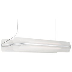 Zeitgenössische Pendelleuchte VALE, horizontale 2-Flat-Lampe