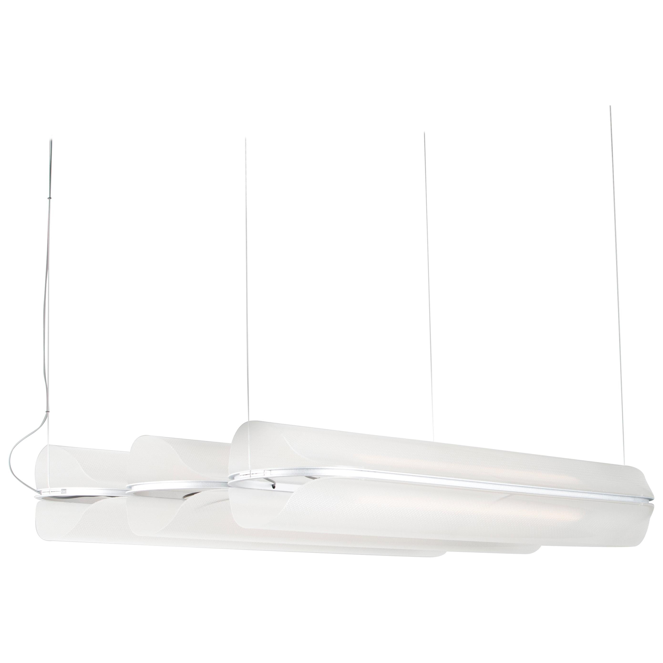 Lampe à suspension contemporaine VALE, à 3 branches horizontales