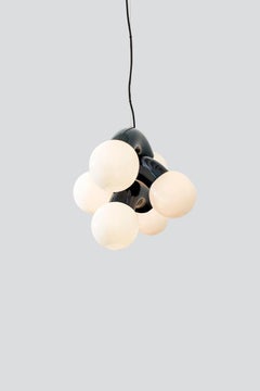 Contemporary Pendant Lamp VINE 3, Blue