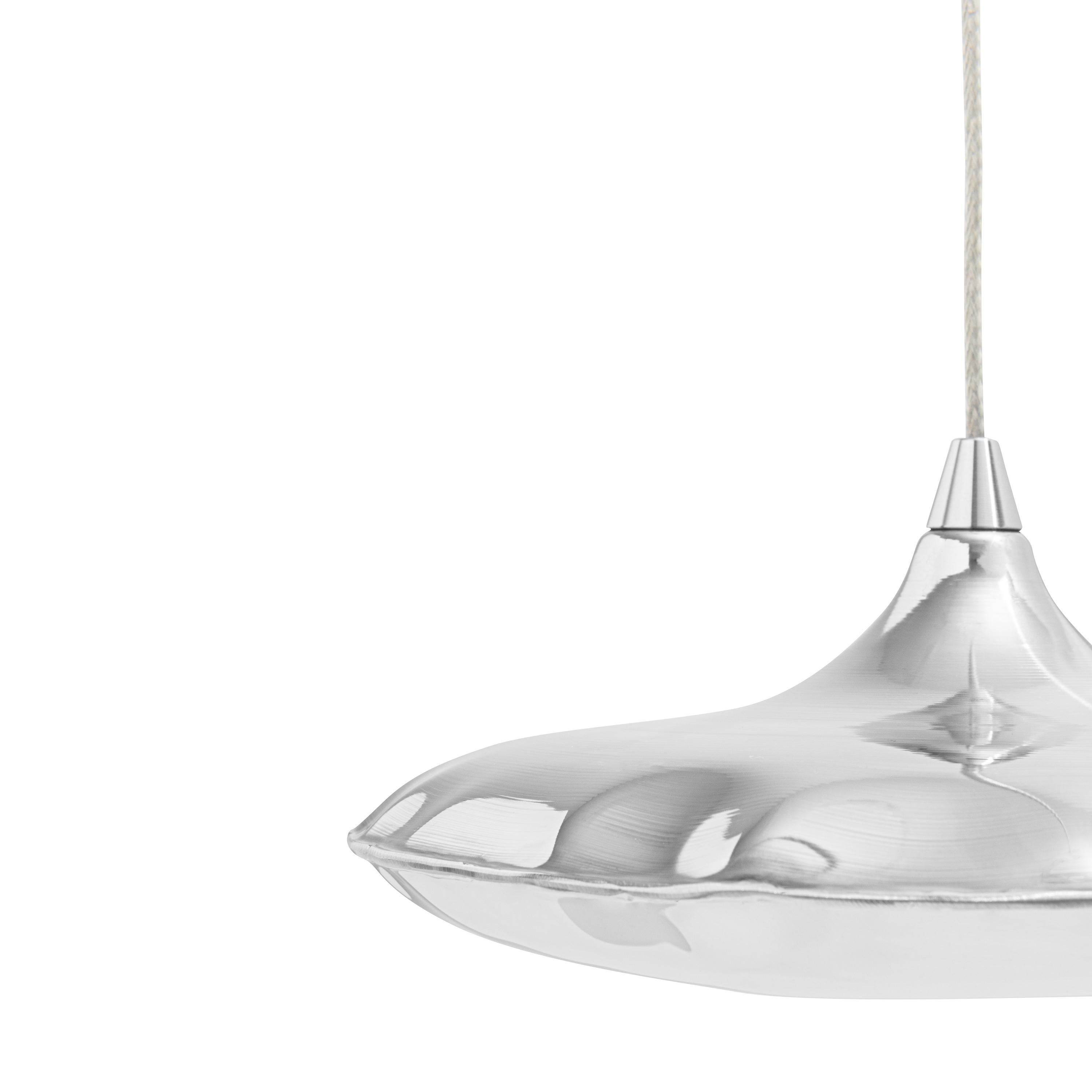 Lámparas colgantes contemporáneas 'Lampin 17' (juego de 3) inox by Zieta en venta 4