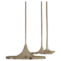 Lampade a sospensione Contemporary 'Luna' (3 set) Inox di Zieta