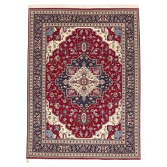 Zeitgenössischer Teppich im persischen Stil mit traditionellem Design