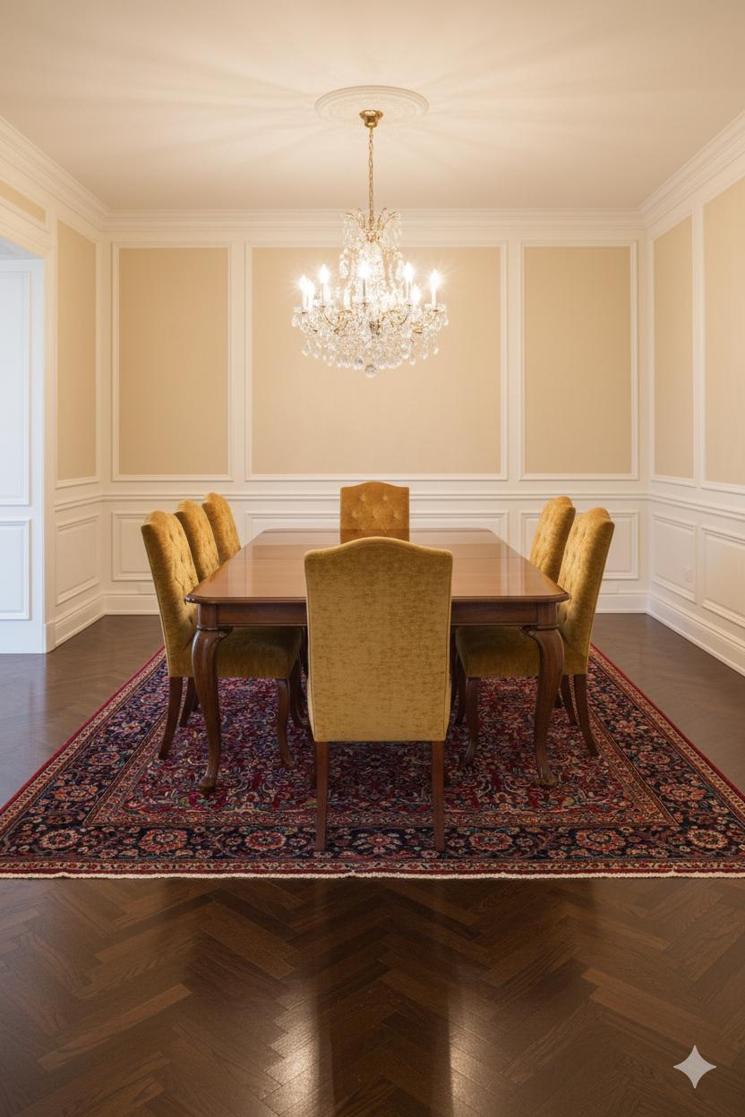 Zeitgenössischer Wollteppich im persischen Stil, 9 ft × 11 ft, rot und marineblau geblümt (Sarouk Farahan) im Angebot