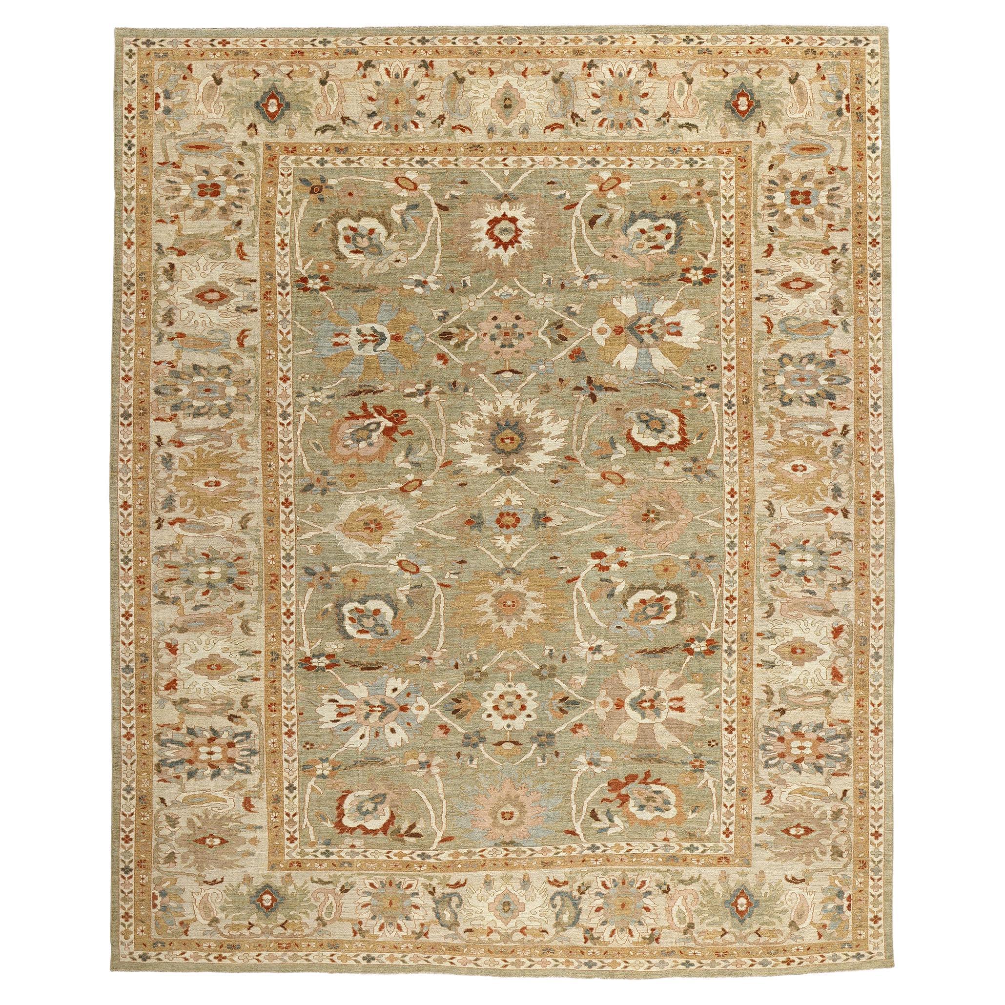 Contemporary Persian Sultanabad Rug For Sale