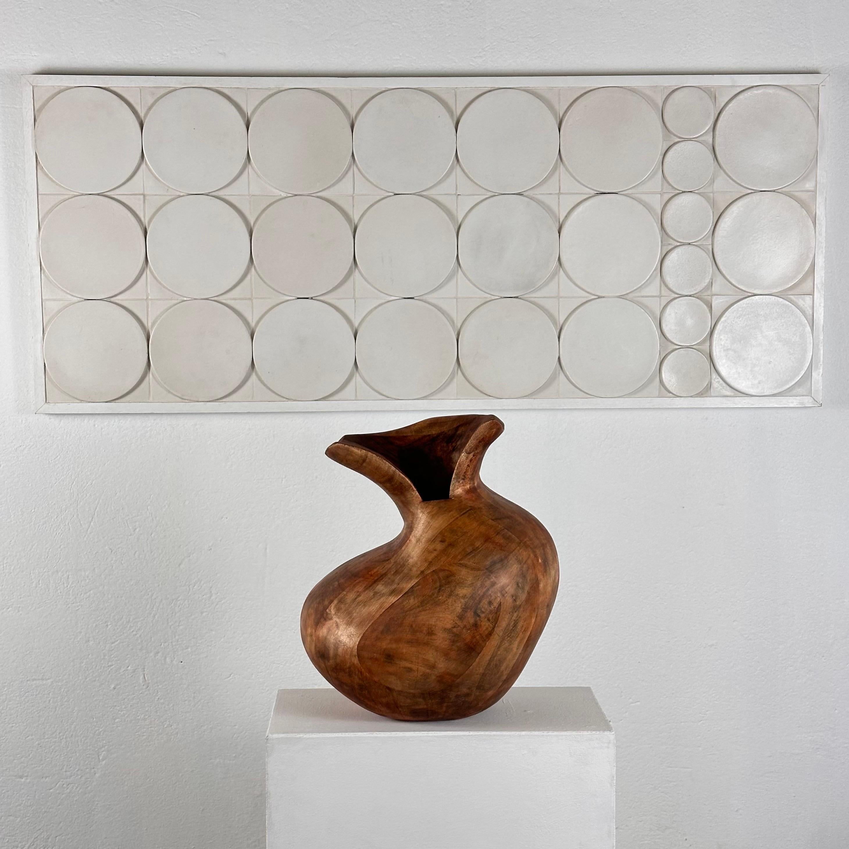 Contemporary Phytomorphic Sculpture Vase aus Holz für FORME, 2024, Italien im Angebot 3