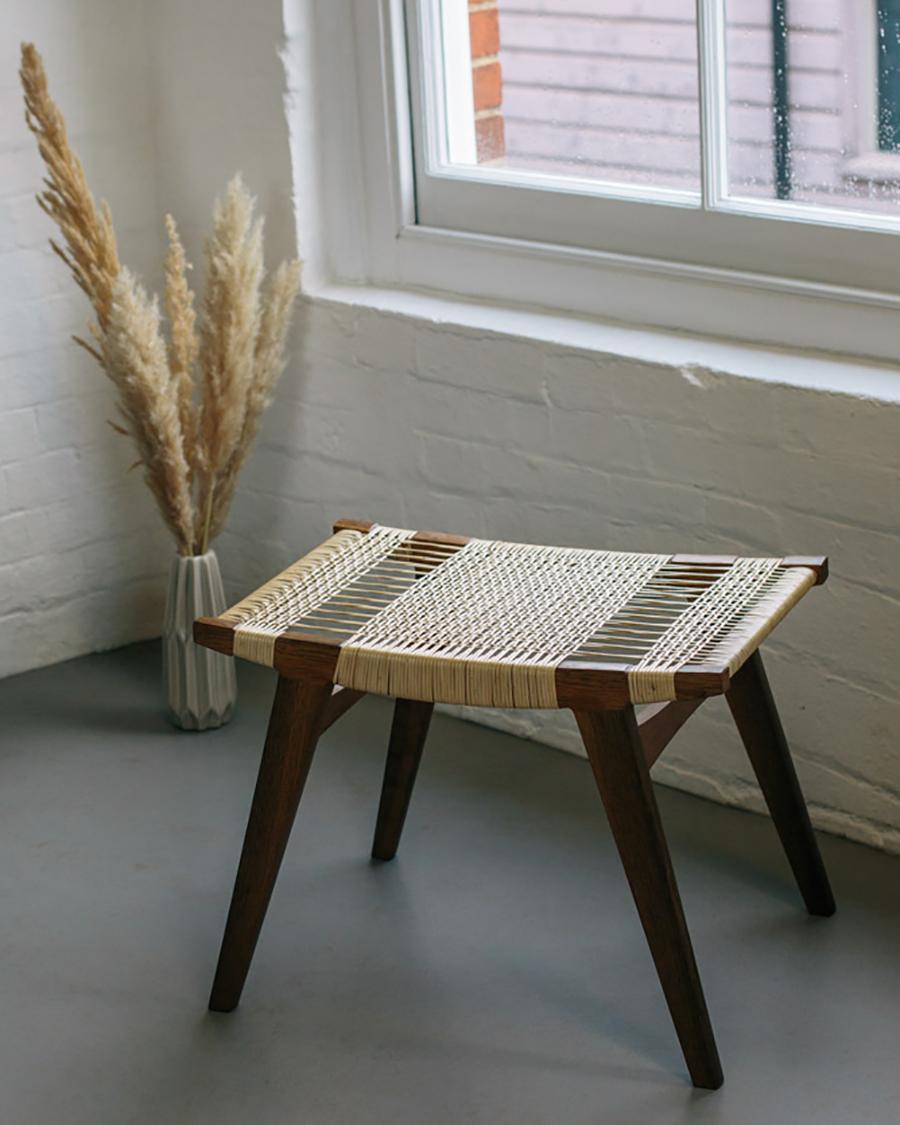 pi stool bog oak