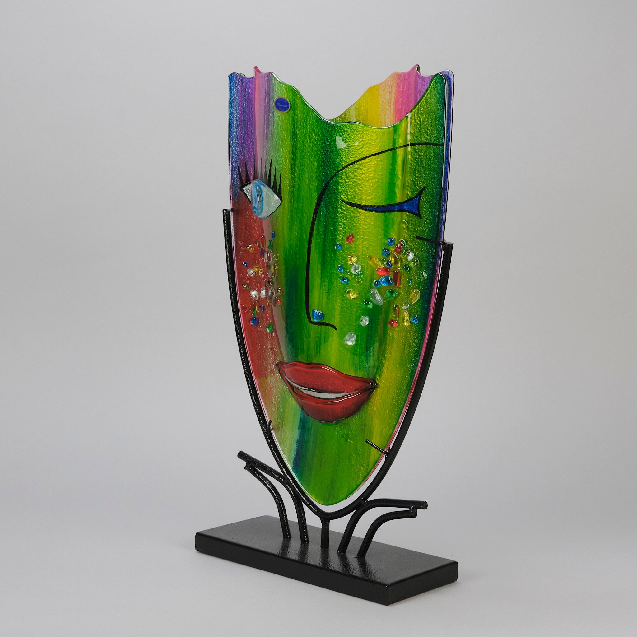 XXI secolo e contemporaneo Vaso contemporaneo in stile Picasso intitolato 