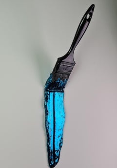 Zeitgenössische ""Picture Black Blue"", 2020, alle Stücke nummeriert, handgefertigt in Italien