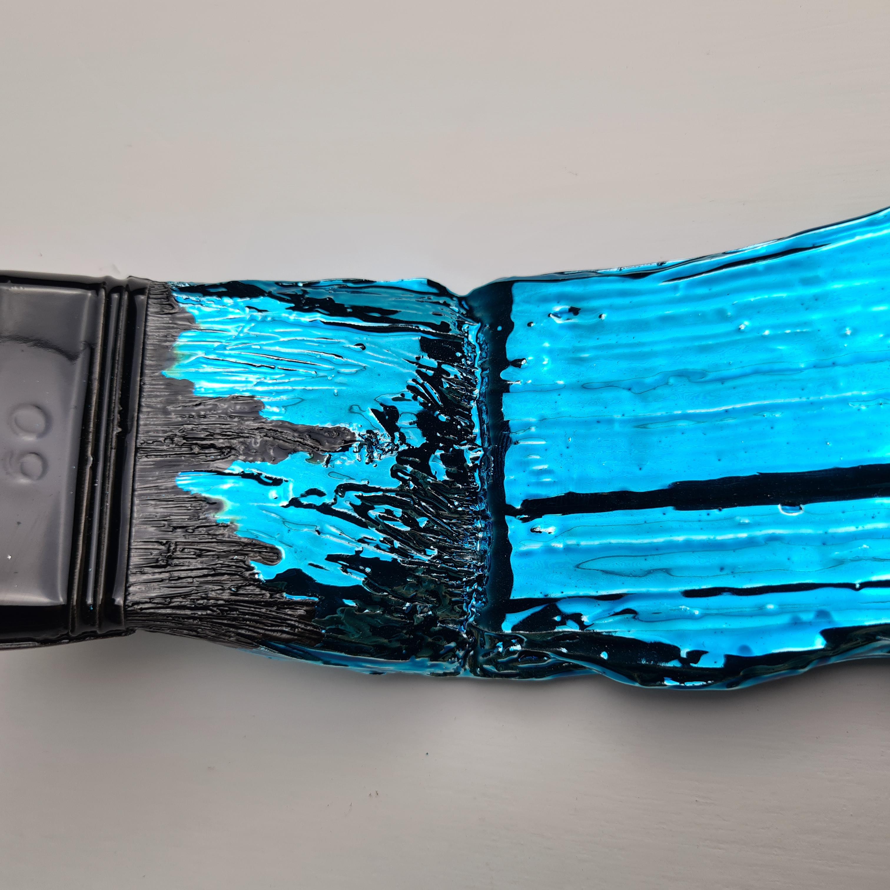XXIe siècle et contemporain « Photographie noir bleu » contemporaine, 2020, toutes les pièces numérotées, fabriquée à la main en Italie en vente