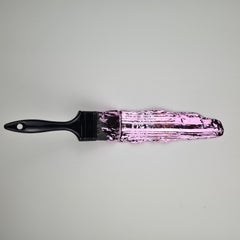 Contemporaneo "Quadro Rosa e Nero XL", Tutti i pezzi sono numerati, Fatto a mano in Italia