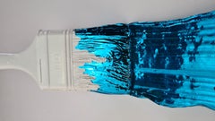 Contemporary "Picture White & Blue XL", alle Stücke nummeriert, handgefertigt in Italien