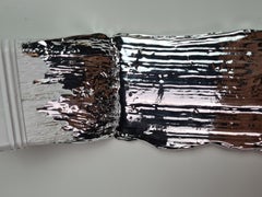 « Photographie blanche et argentée contemporaine », toutes les pièces numérotées, fabriquées à la main en Italie