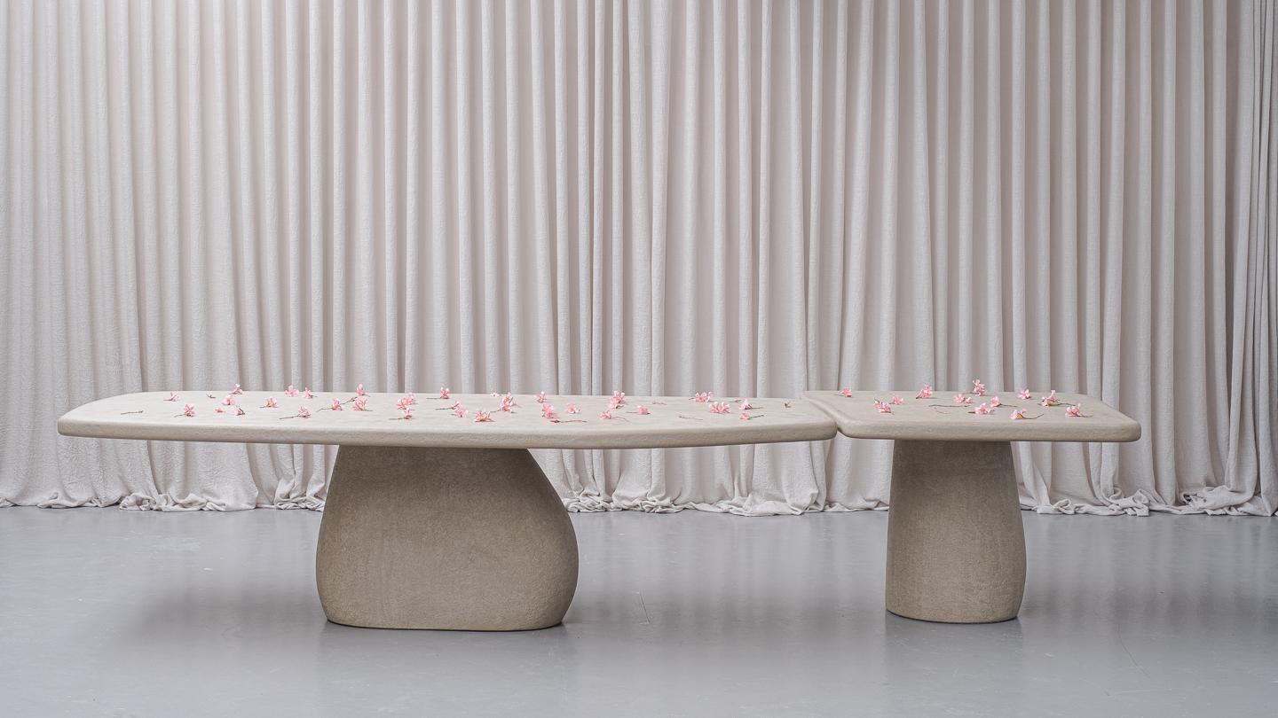 Table de salle à manger contemporaine Pigalle, 210 par Armand & Francine en vente 3