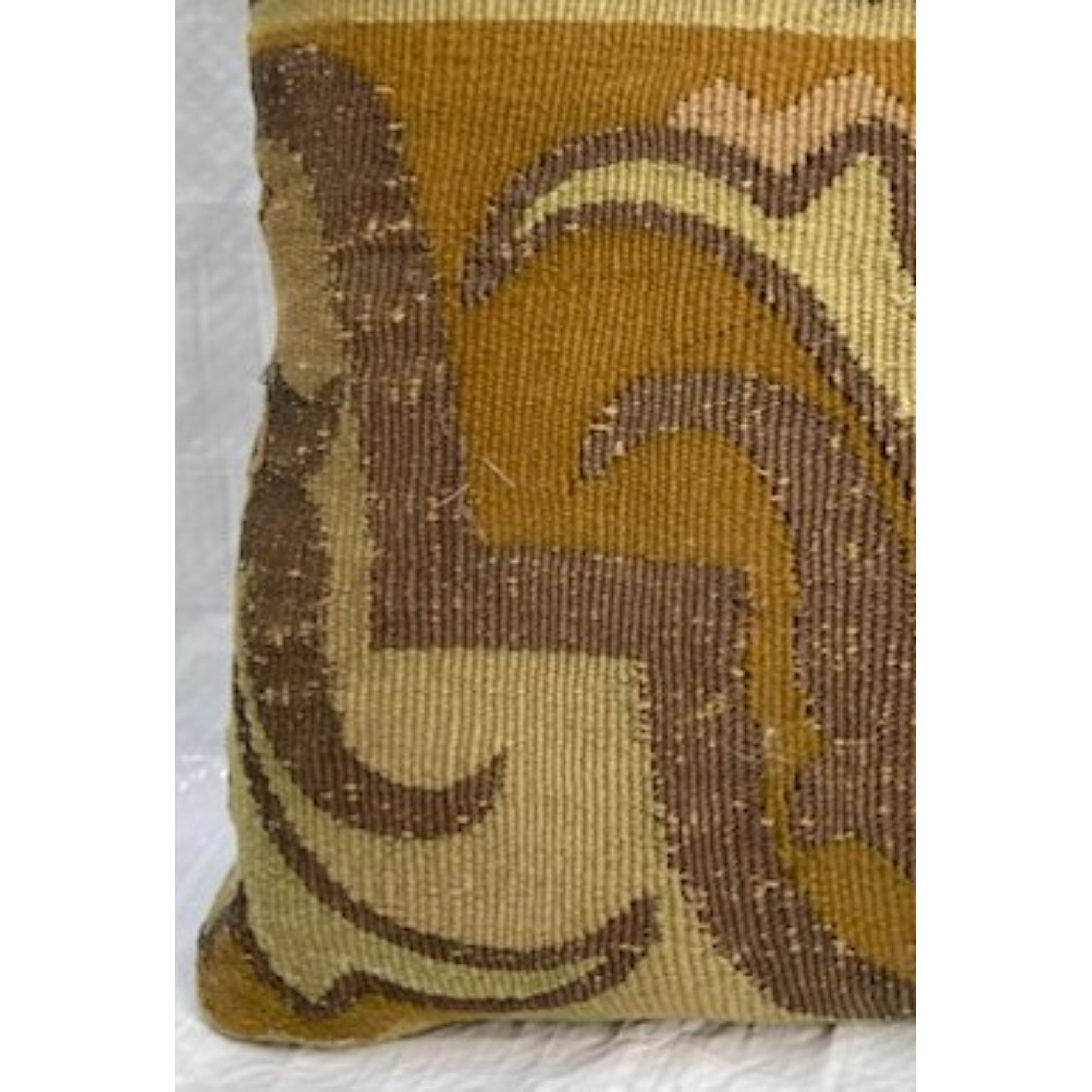 18th Century Metallic Tapestry Pillow 14