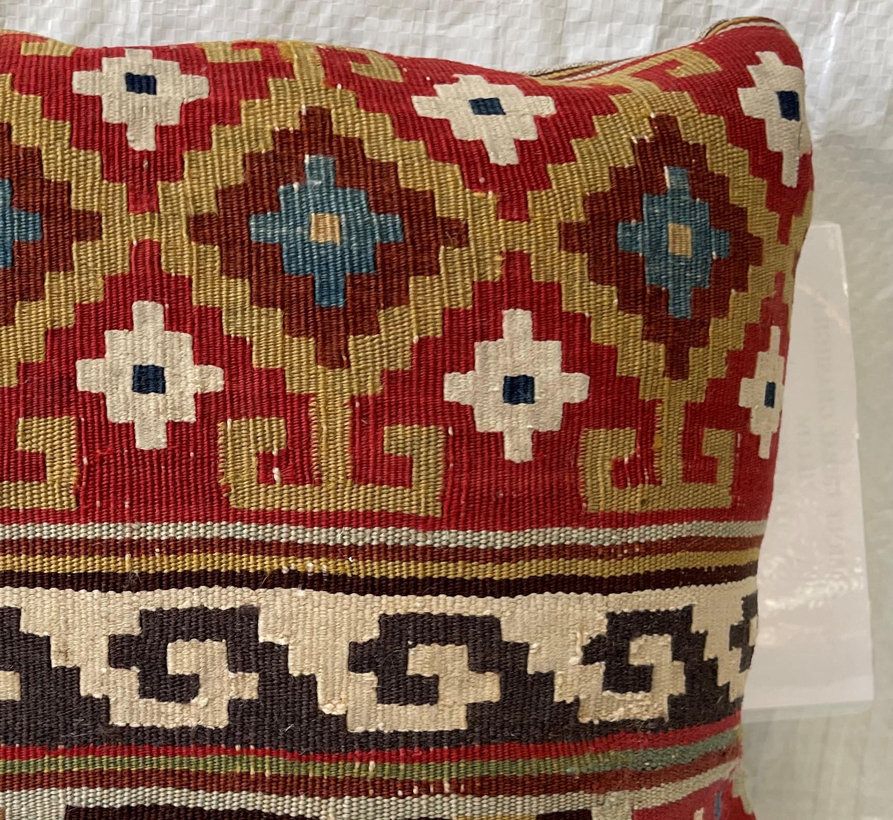19th Century Tribal Ghashghai Pillow 11
