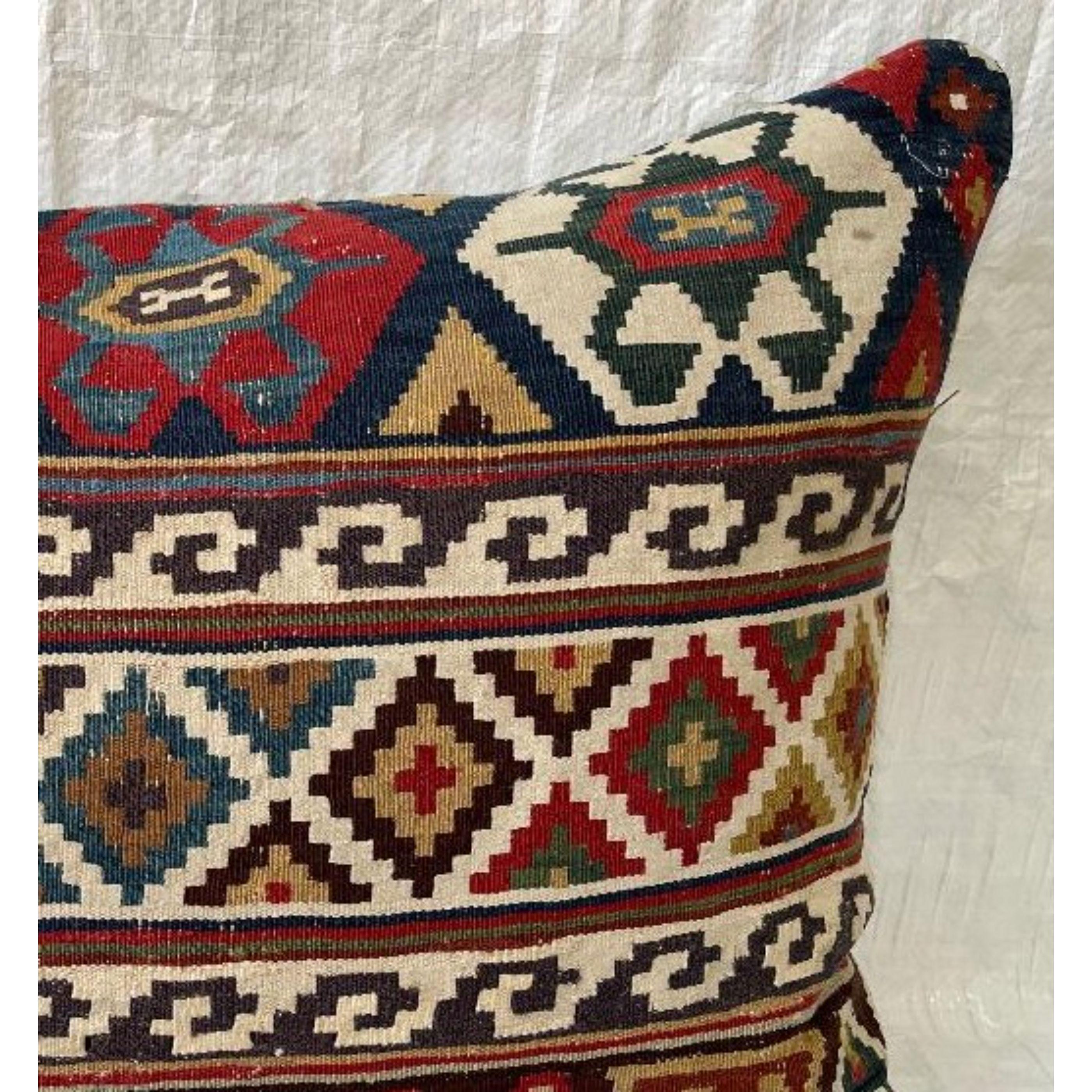 19th Century Tribal Ghashghai Pillow 24