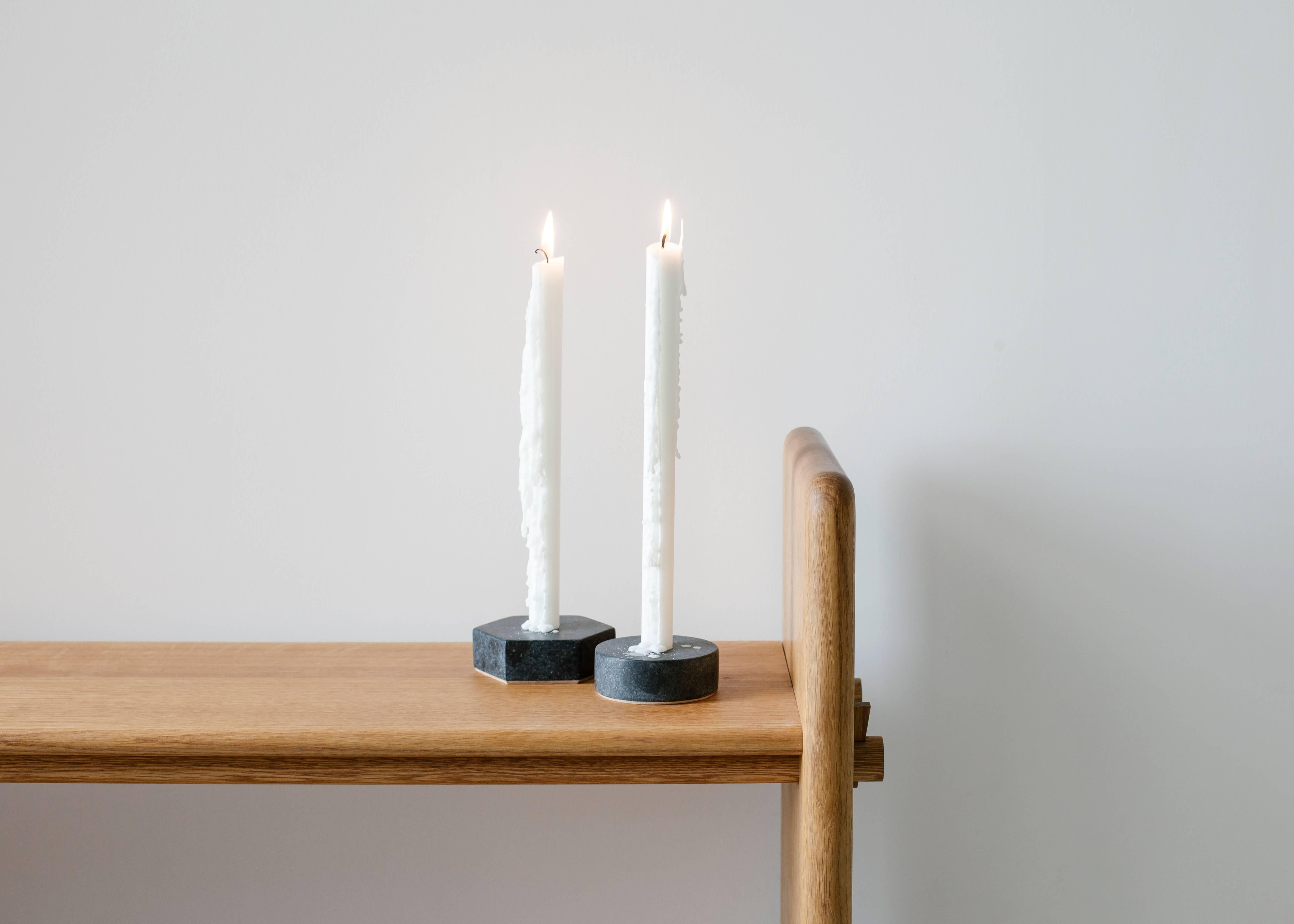 Mensola contemporanea in Wood Wood in White Oak di Fort Standard In condizioni Nuovo in vendita a Brooklyn, NY
