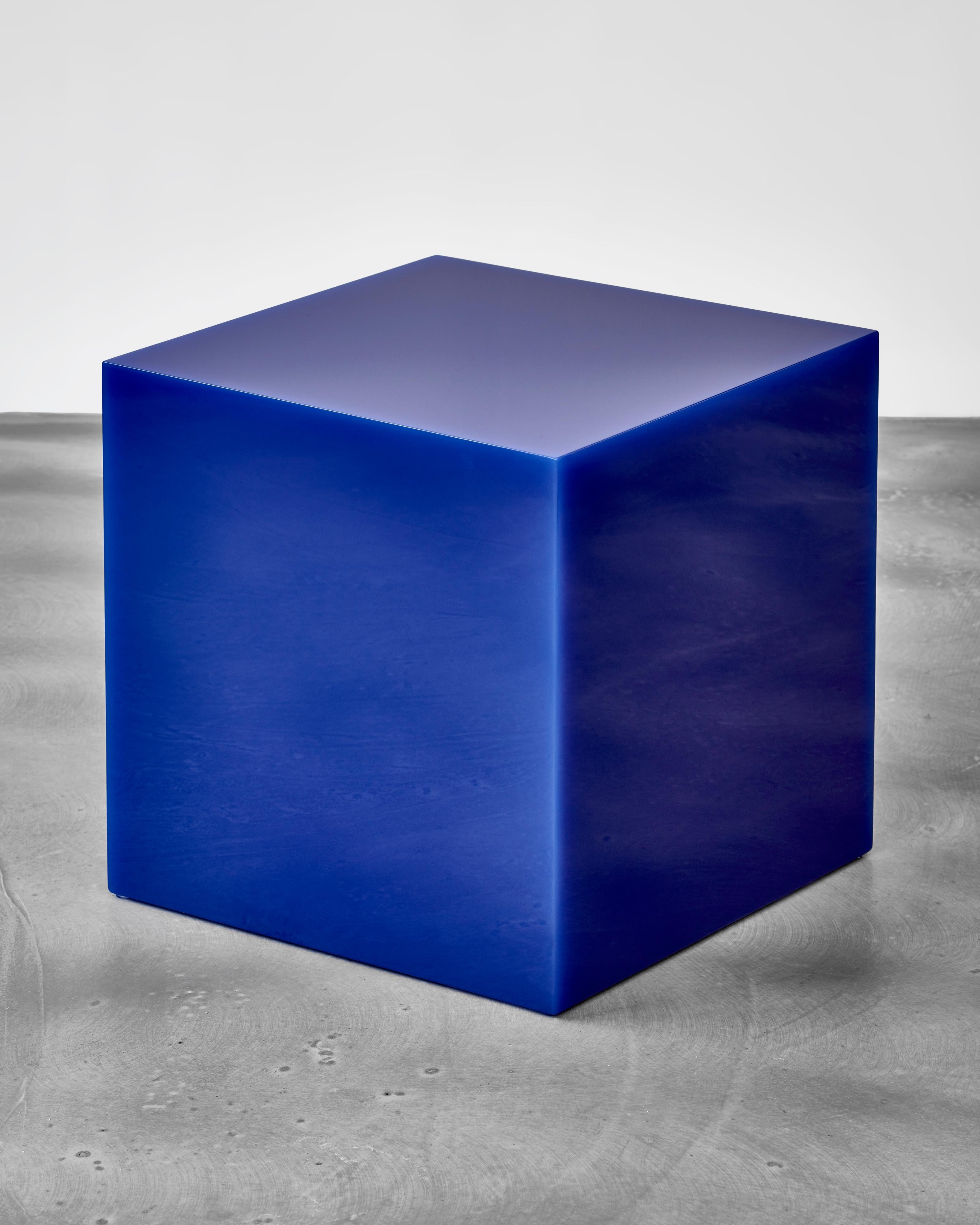 Modern Contemporary Pink Side Table or Bedside Table, Sabine Marcelis Candy Cube Large For Sale