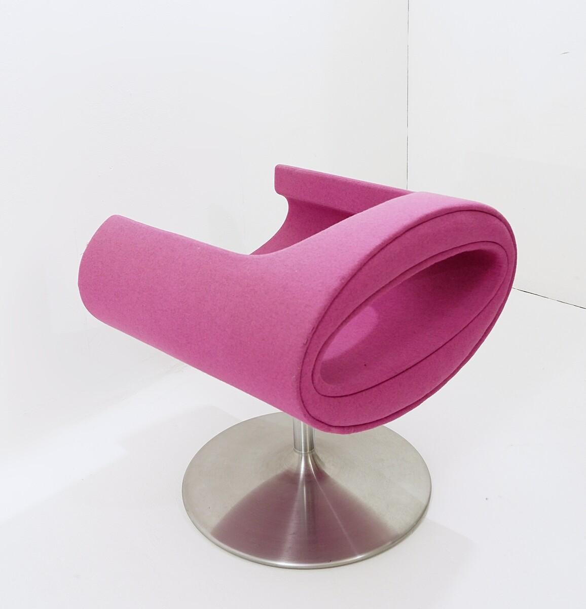 contemporary Pink swivel Chair by Boss design Ltd - United Kingdom 5