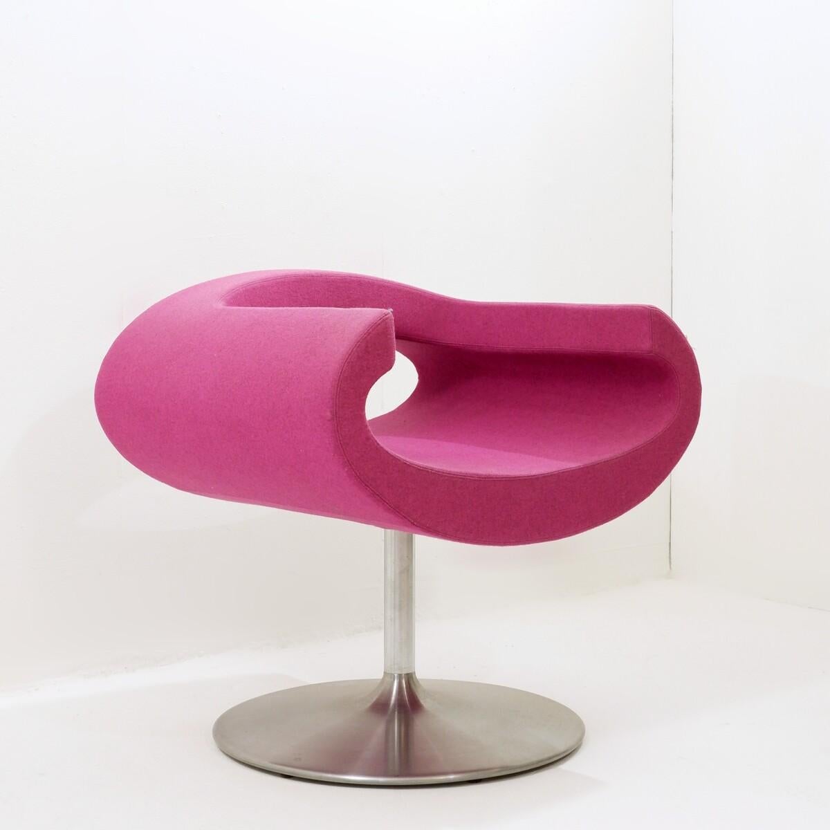 Modern contemporary Pink swivel Chair by Boss design Ltd - United Kingdom