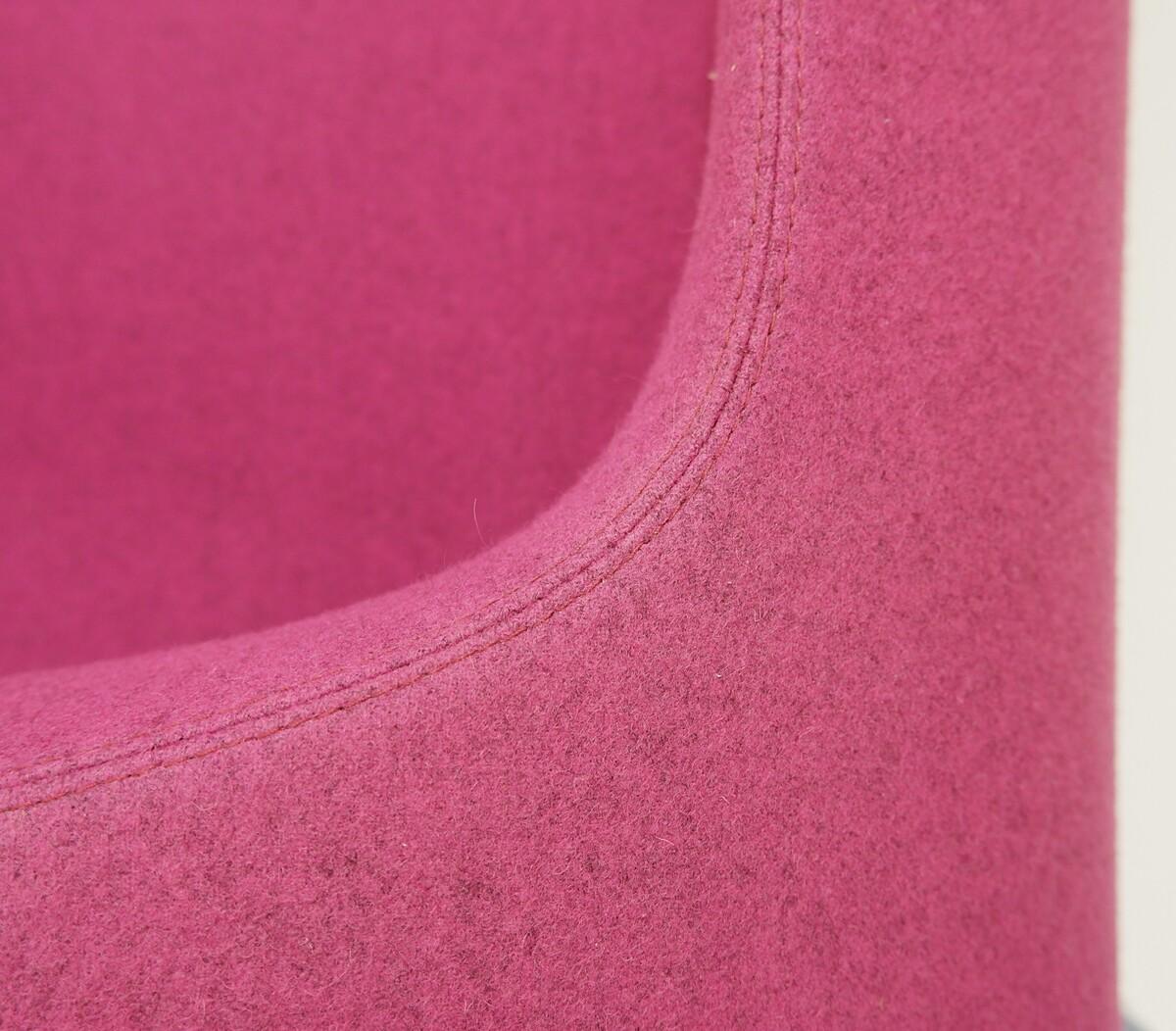 Metal contemporary Pink swivel Chair by Boss design Ltd - United Kingdom