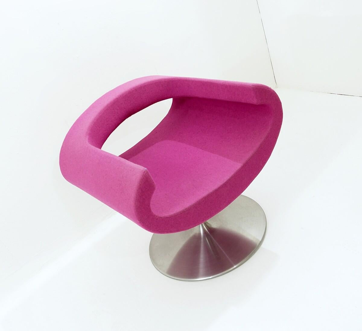 contemporary Pink swivel Chair by Boss design Ltd - United Kingdom 1