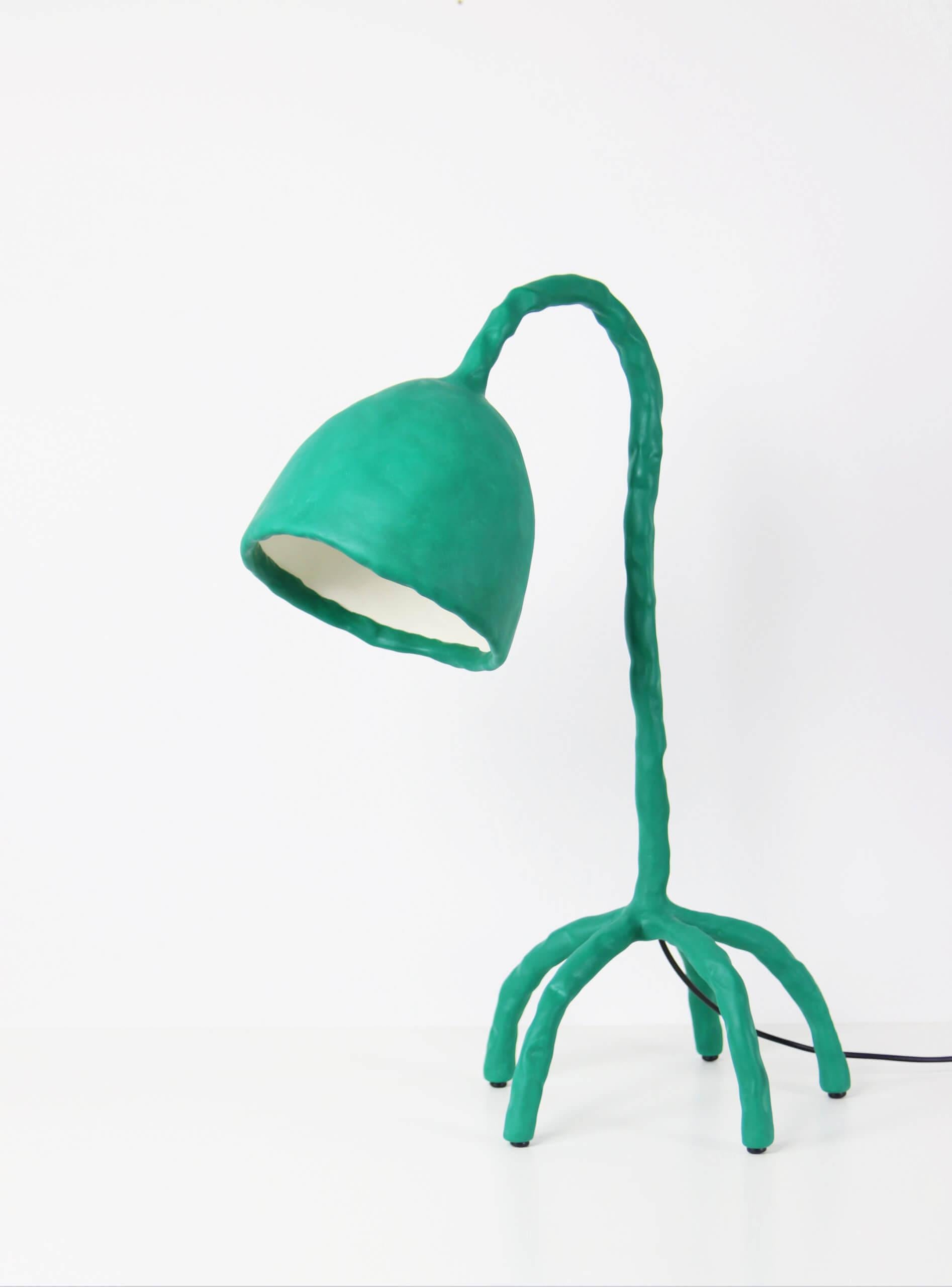 Néerlandais Lampe de bureau contemporaine en argile ordinaire de Maarten Baas en vente