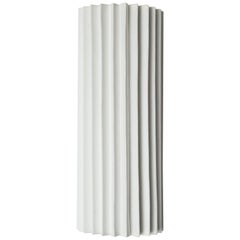 Contemporary Pleated Wall Light, Pair of Shades Only