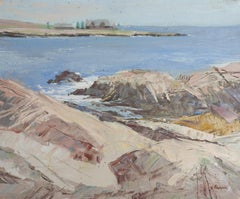 Contemporary Plein Air Impressionist Coastal Painting