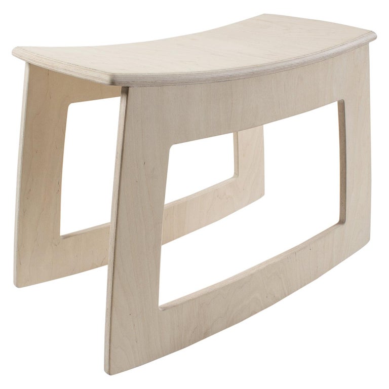 Contemporary Plywood Rocking Chair by Janis Straupe at 1stDibs