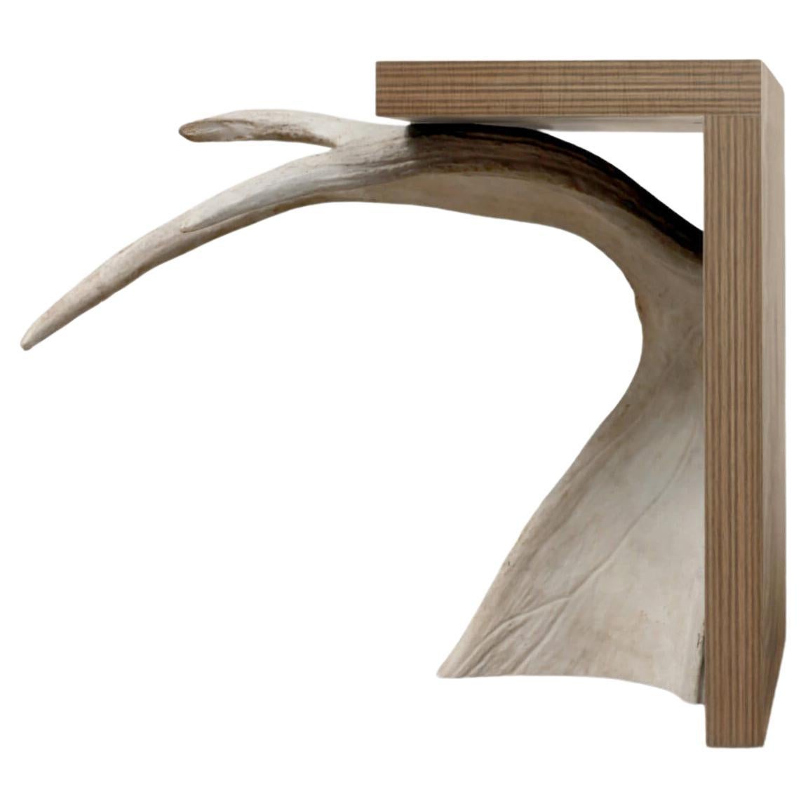 Contemporary Plywood Stag T Stool / Side Table by Rick Owens For Sale