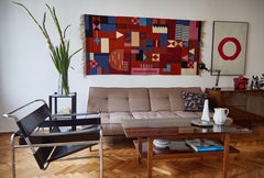 Contemporary Polish Kilim TWILIGHT Designed by Piotr Niklas / Hand-woven