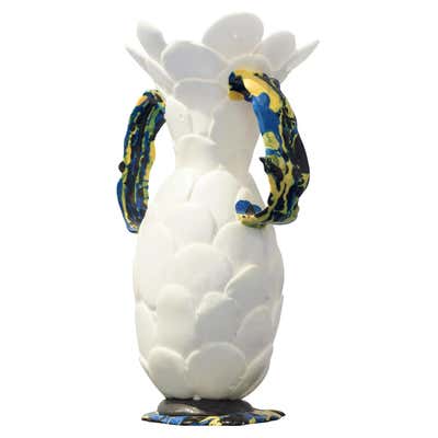 Contemporary Raku Ceramic Vase at 1stDibs | contemporary raku pottery