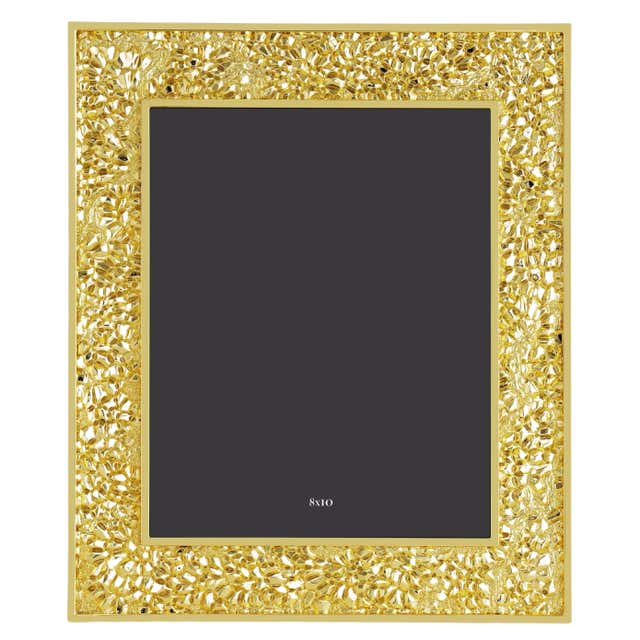 Photo Frame Gold Thing Contemporary Hammered Metal and Gold Photo Frames. For Sale at 1stDibs