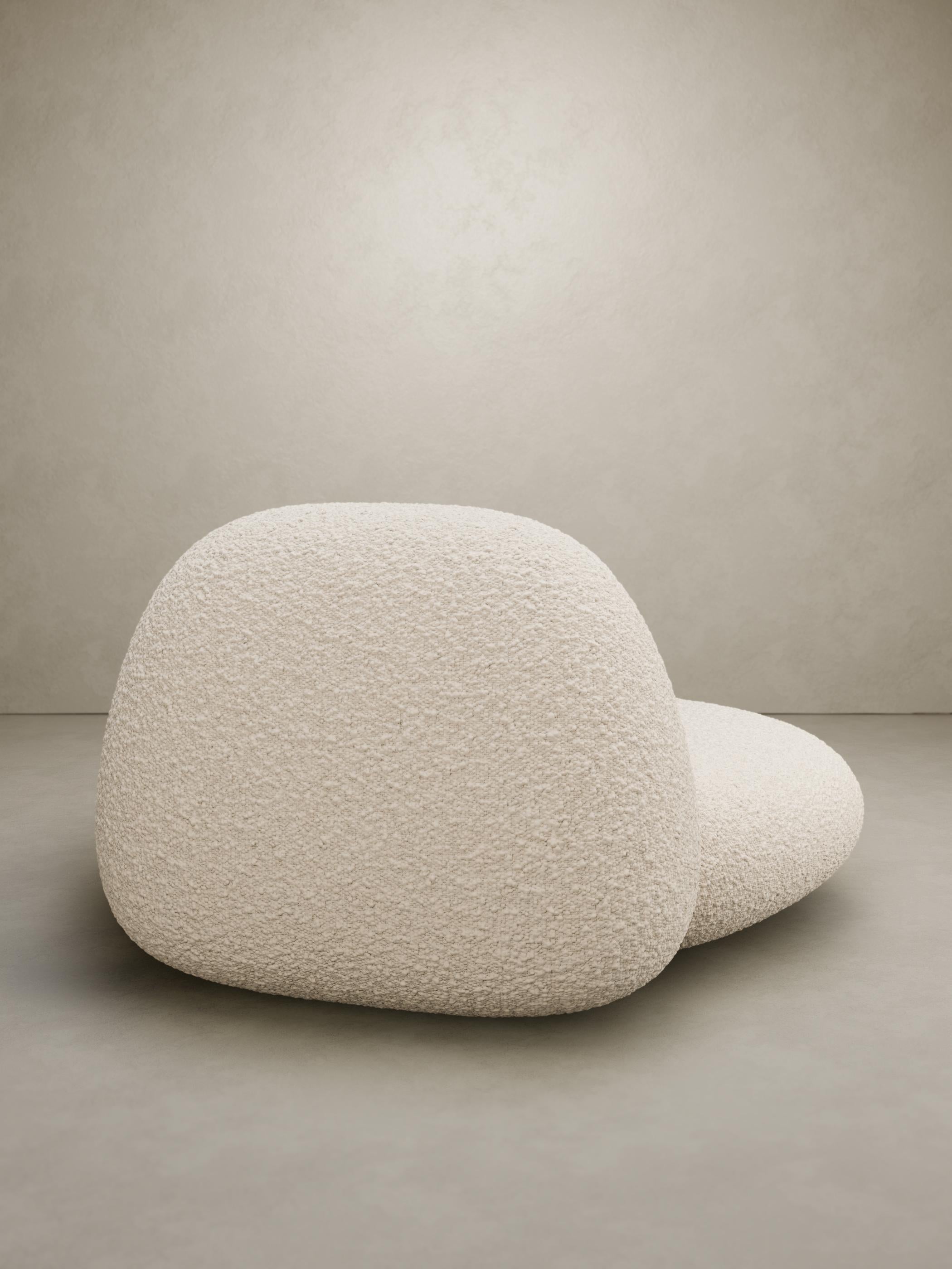Contemporary “Pompon 2 XL” Armchair Delcourt Tioga Nobilis Fakir Velvet In New Condition For Sale In 1204, CH