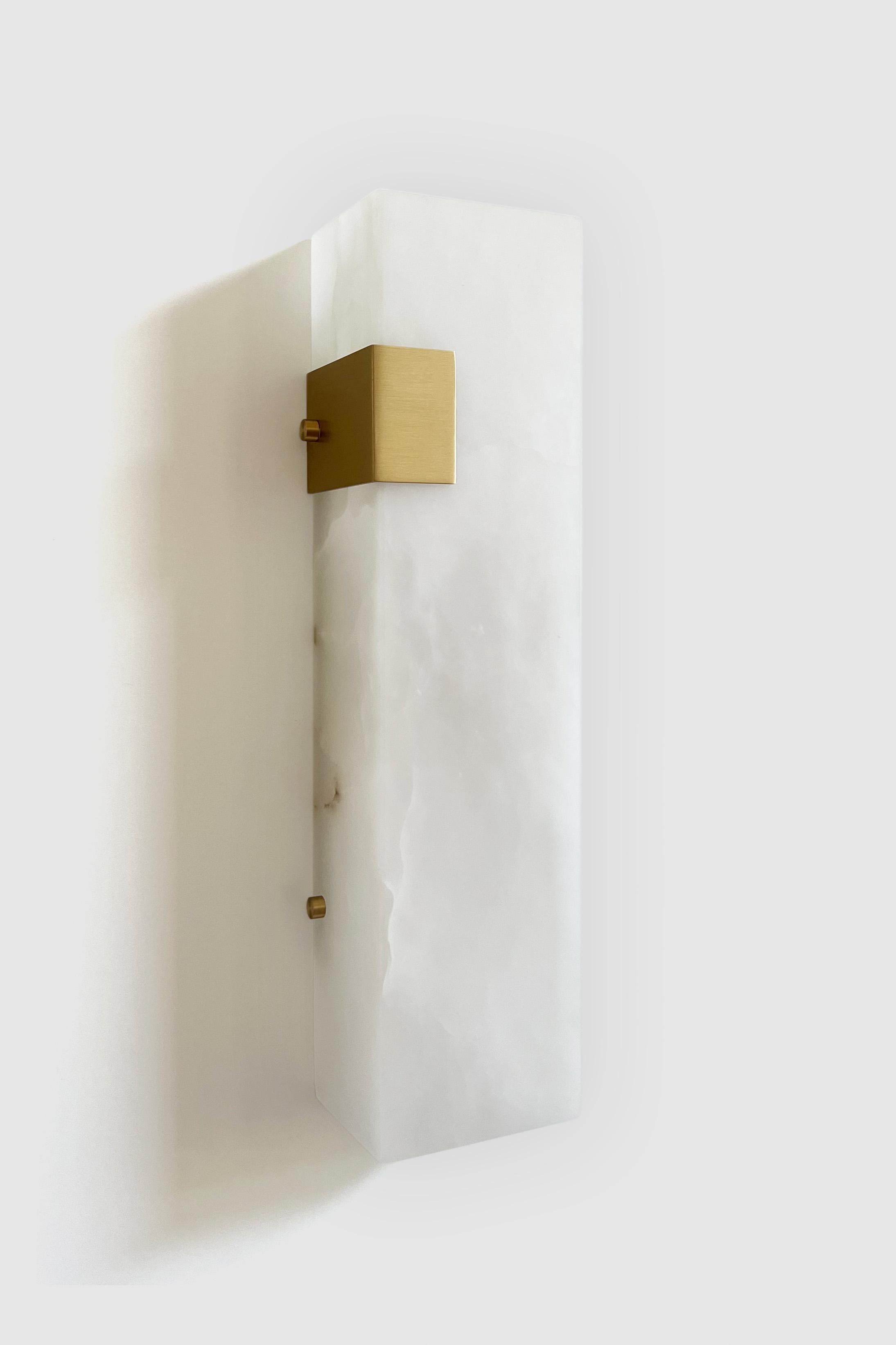 Postmoderno Lampada contemporanea Ponti 003-1C in Alabastro di Orphan Work in vendita
