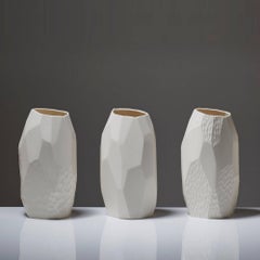 Jarrón "Fragmento" de porcelana contemporánea de Vezzini & Chen