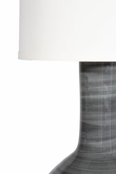 Contemporary Porcelain Vase Form as Lamp
