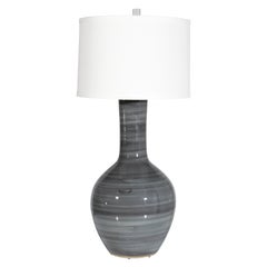 Contemporary Porcelain Vase Form as Lamp
