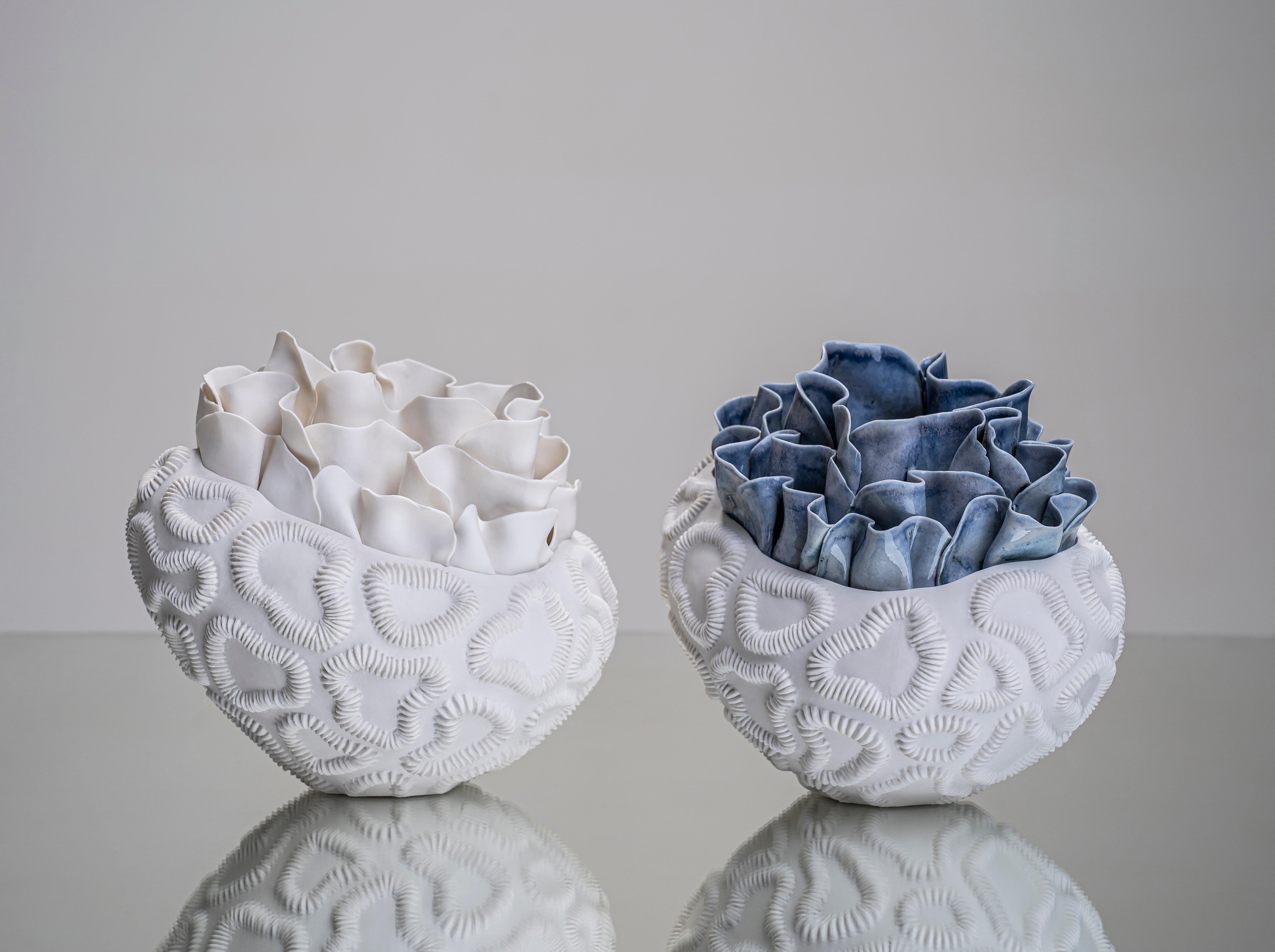 ceramic coral sculpture