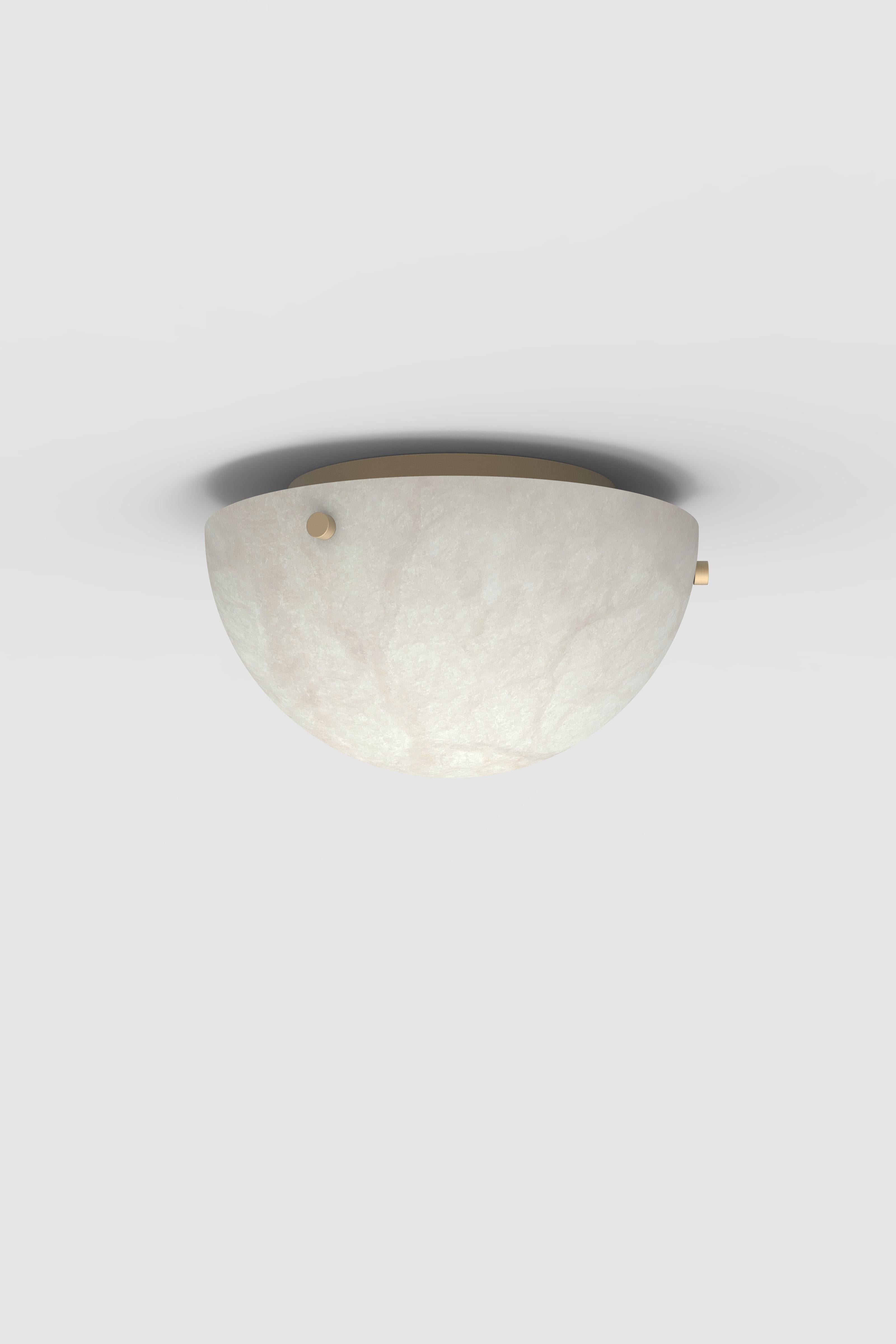 Contemporary Porta Sconce 301A in Alabaster by Orphan Work For Sale 1