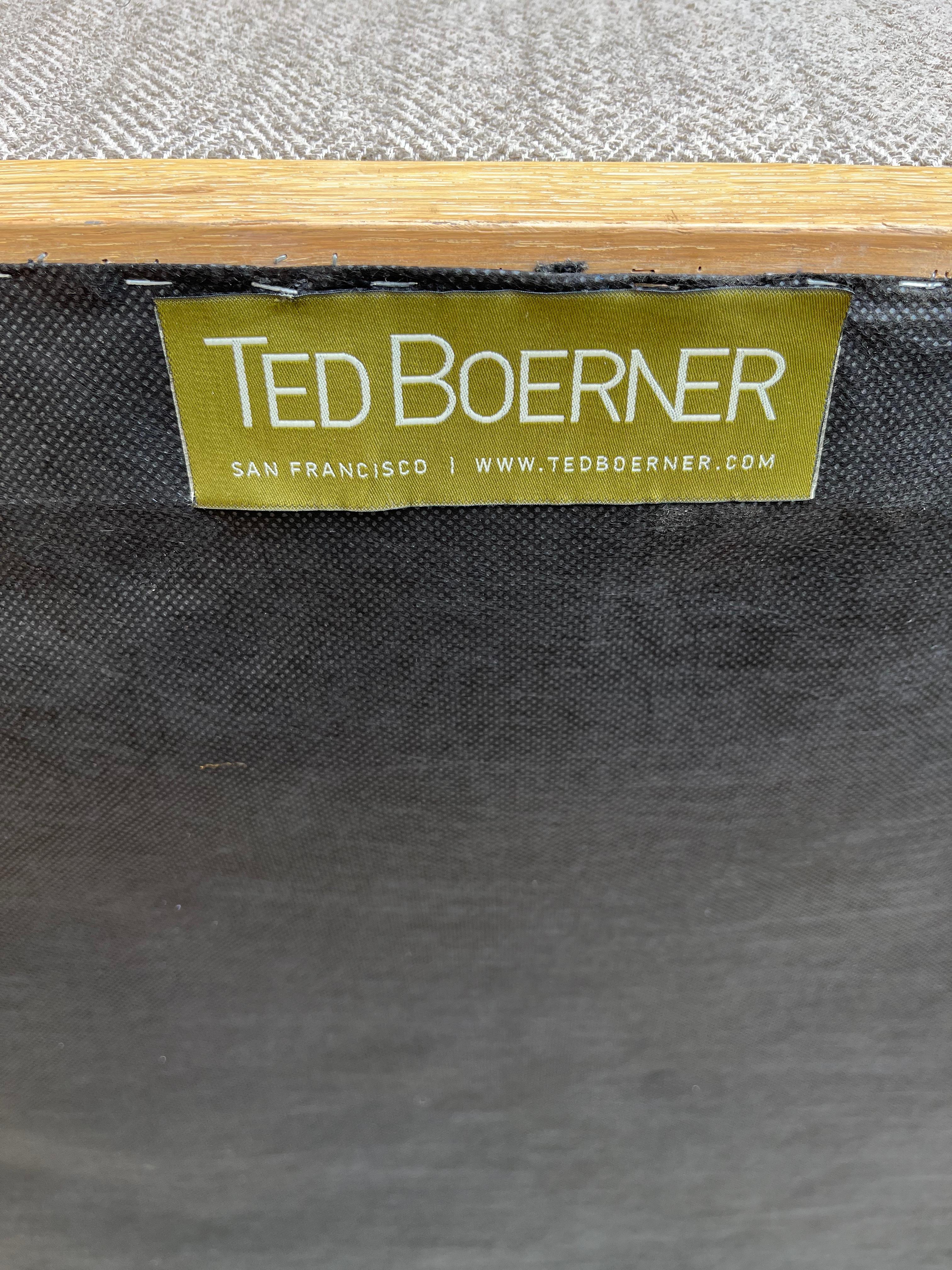Contemporary Portrait Club Chair by Ted Boerner For Sale 7
