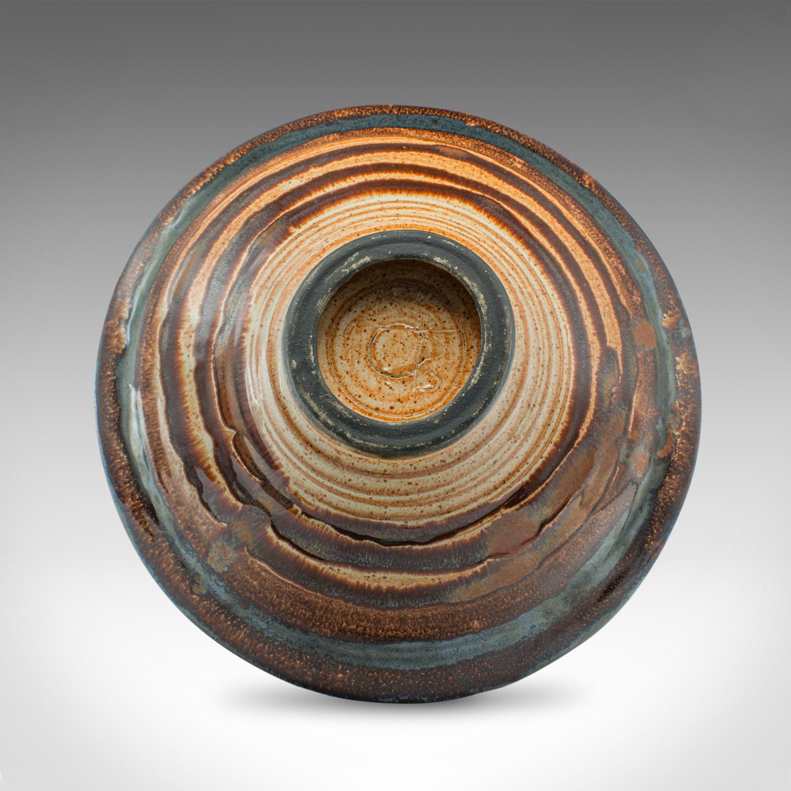 Piatto Potpourri contemporaneo, Inglese, Ceramica, Studio Pottery, Ciotola di servizio in vendita 3
