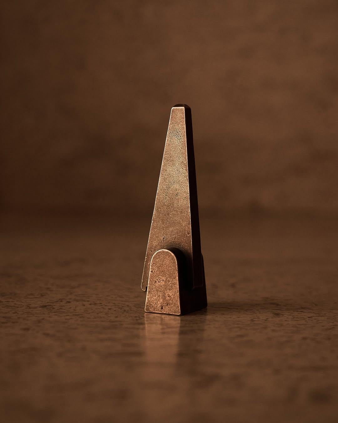 Contemporary Prise Patinated Bronze Bottle Opener by Henry Wilson For Sale 13