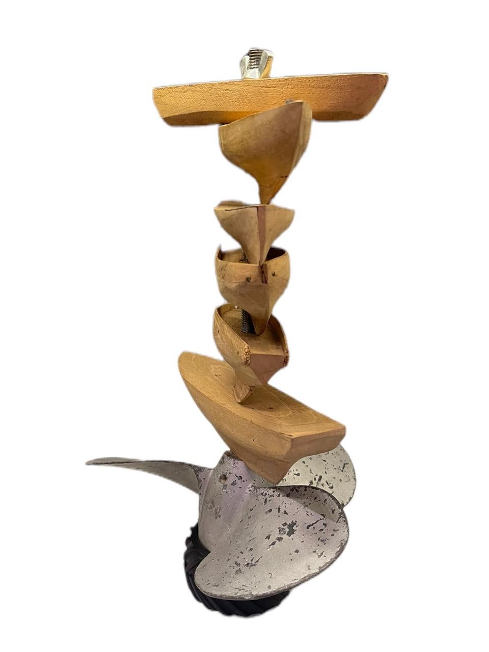 Contemporary Propeller Sculpture by Kcho For Sale 6