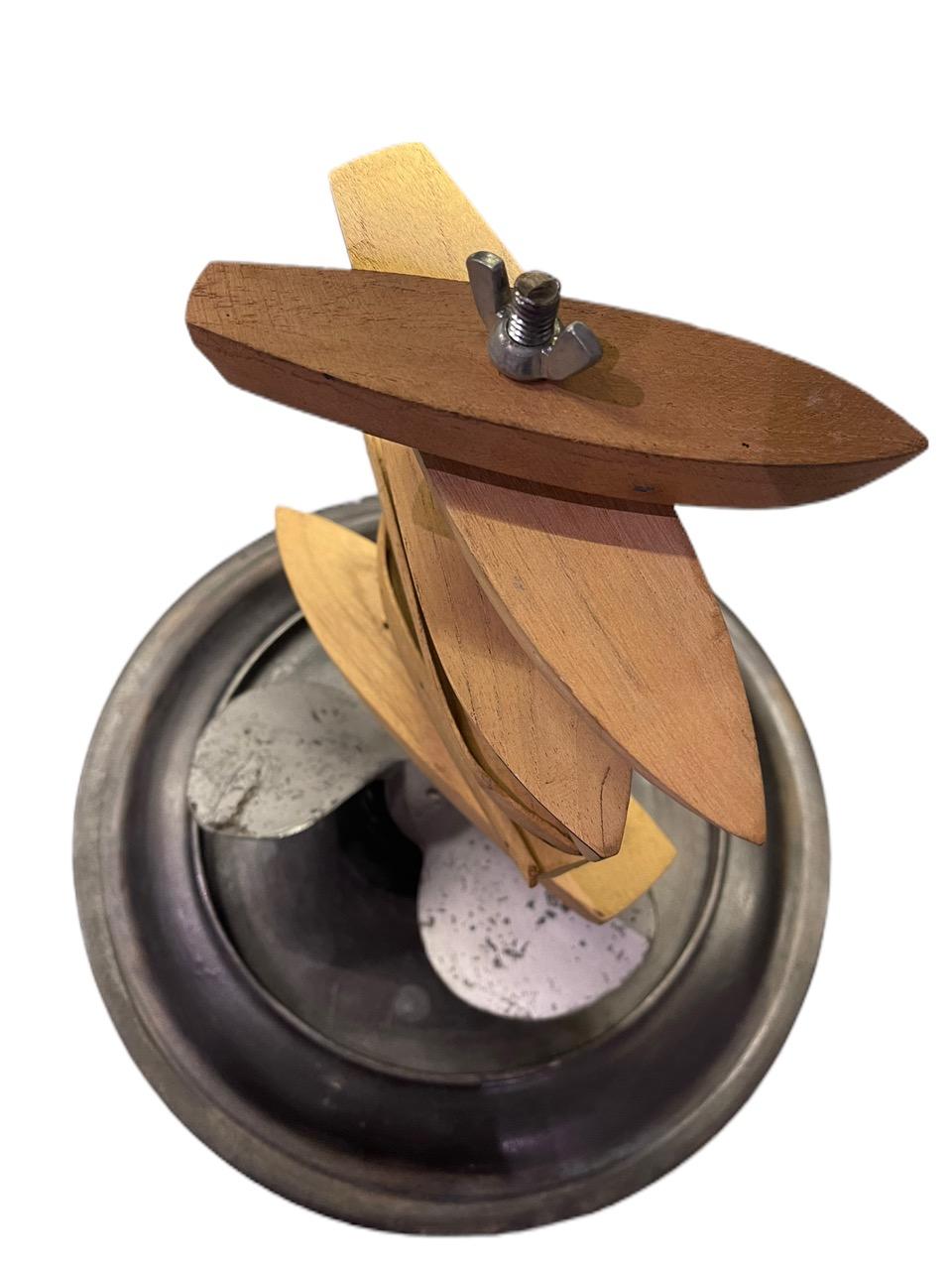 Contemporary Propeller Sculpture by Kcho For Sale 8