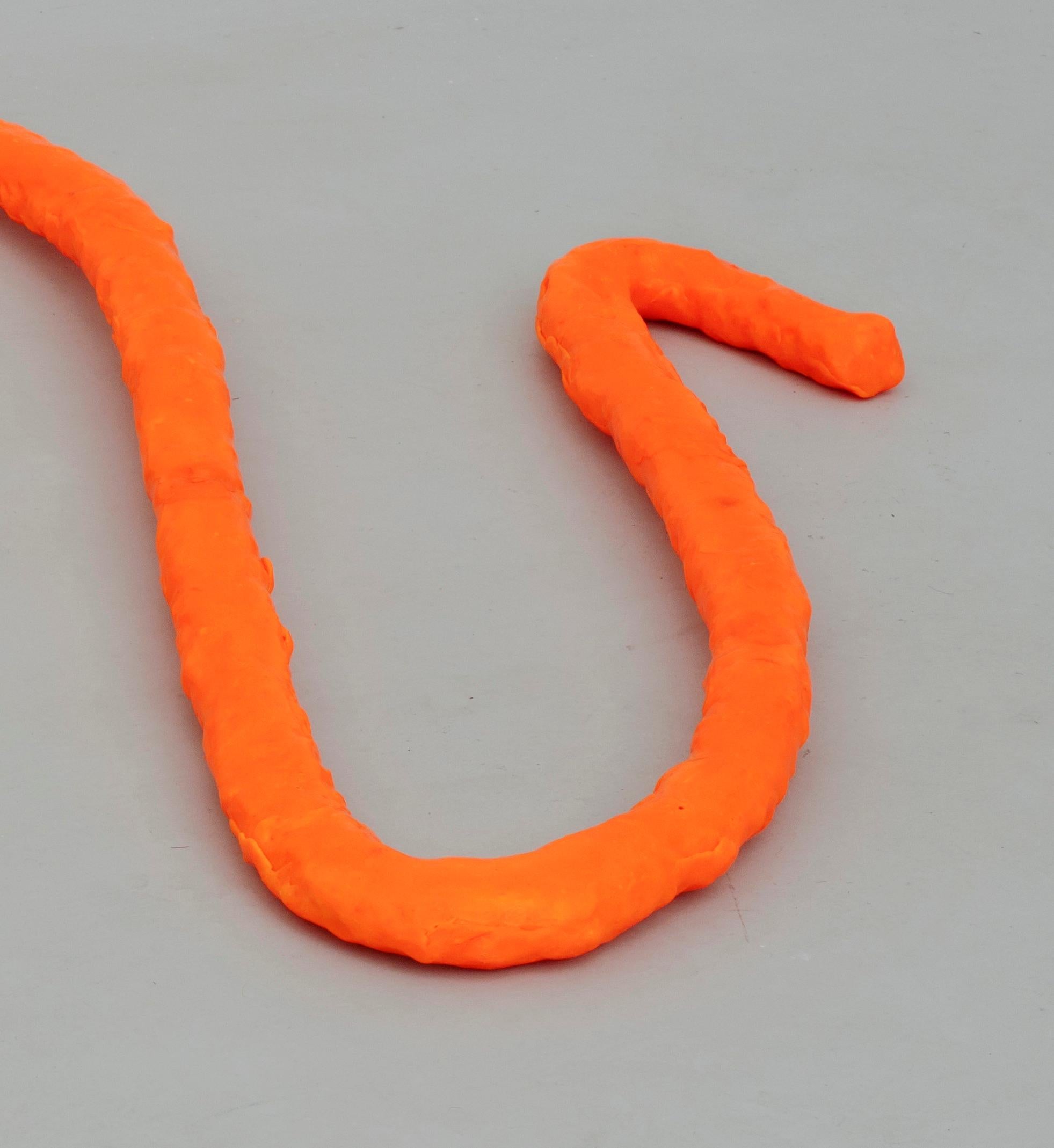 Industrial Contemporary Proto Floor Squiggle Sculpture by Jerszy Seymour