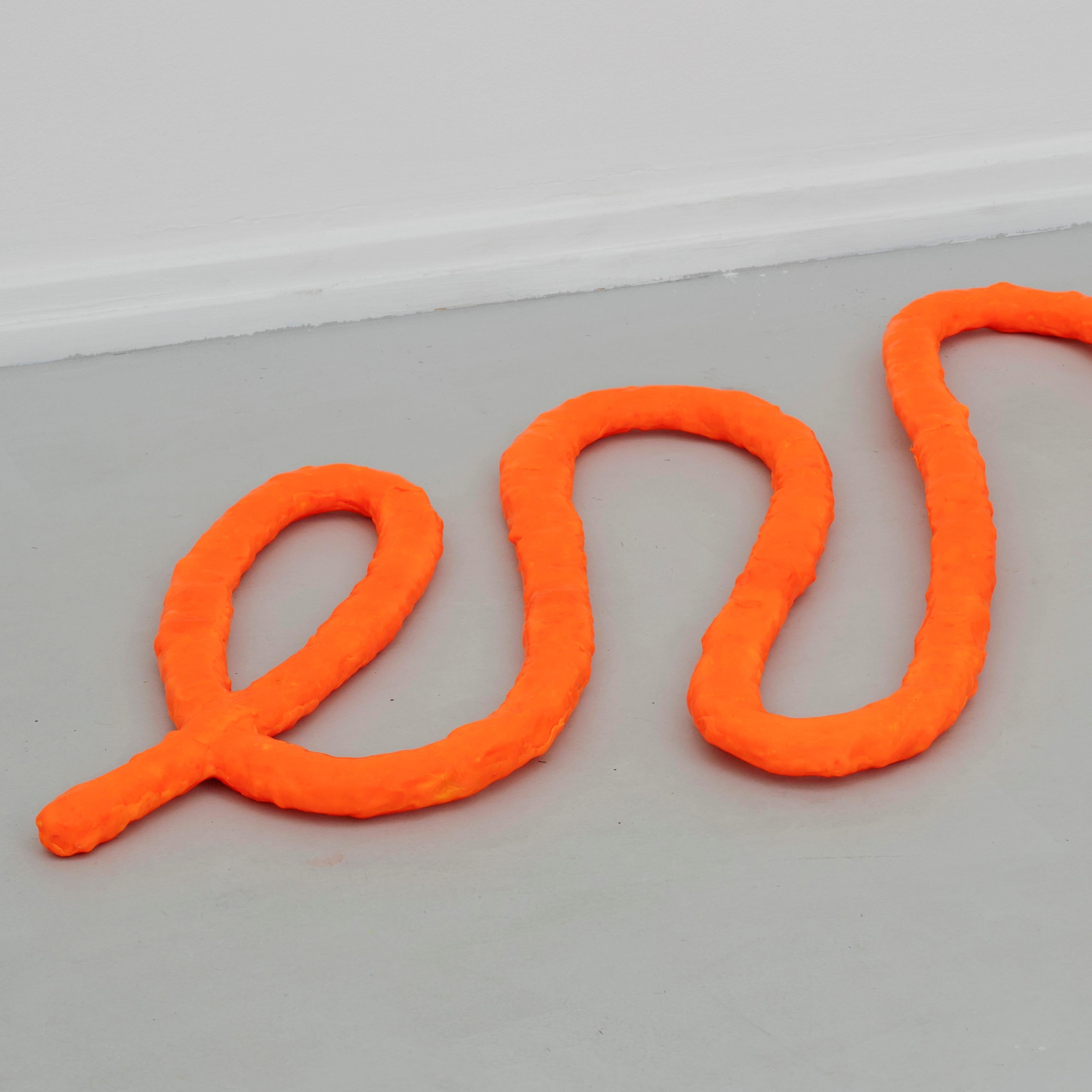 German Contemporary Proto Floor Squiggle Sculpture by Jerszy Seymour
