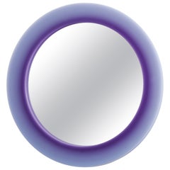 Contemporary Purple Halo Epoxy Resin Mirror / Wand-Dekor von Facture Studio